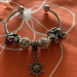 Nautical Sterling silver bracelet